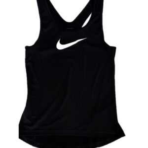 Nike Pro Racerback Tank Dri-FIT Black Athletic Top Size S